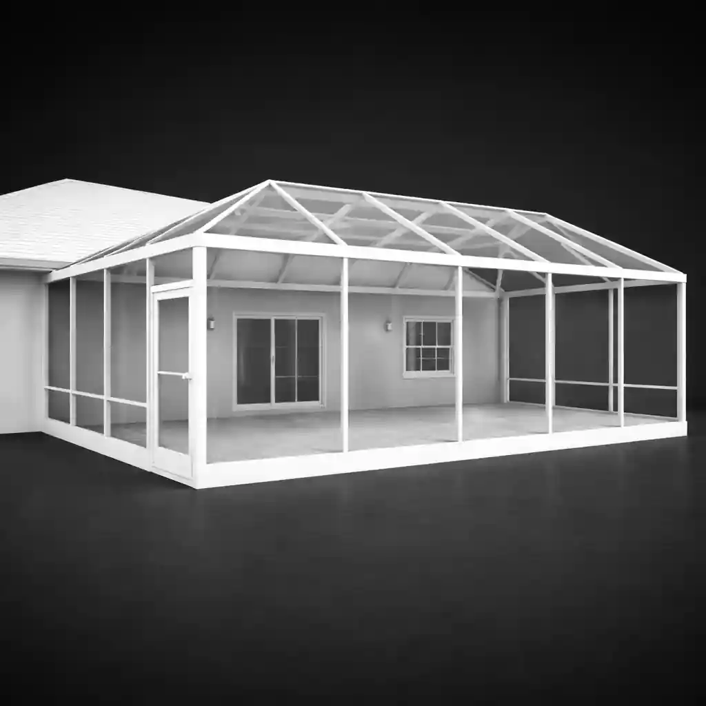 Bird cage screen enclosure